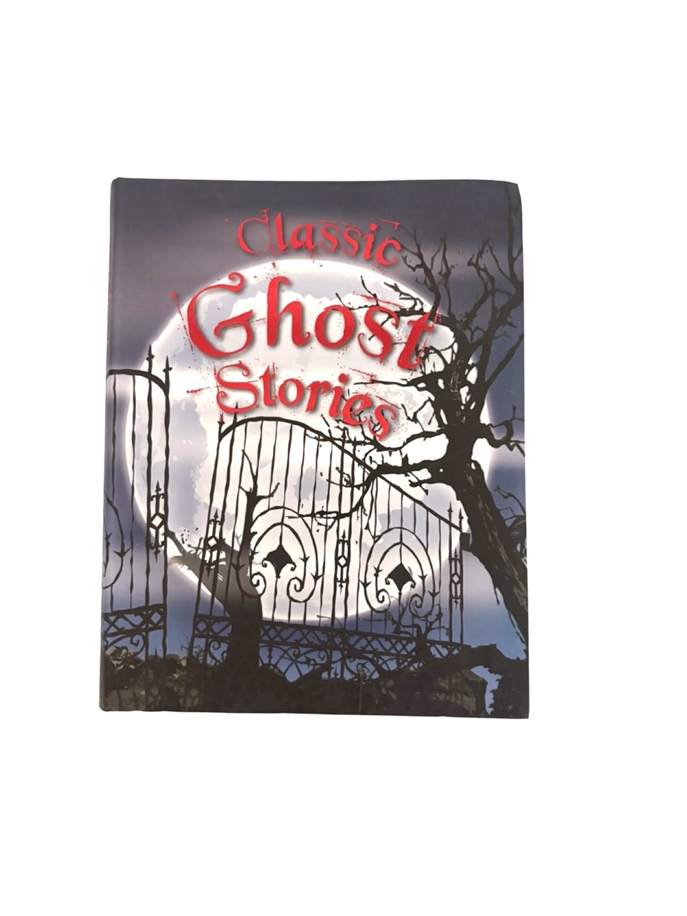 Classic Ghost Stories Hardcover Book - Grey, Black, Red